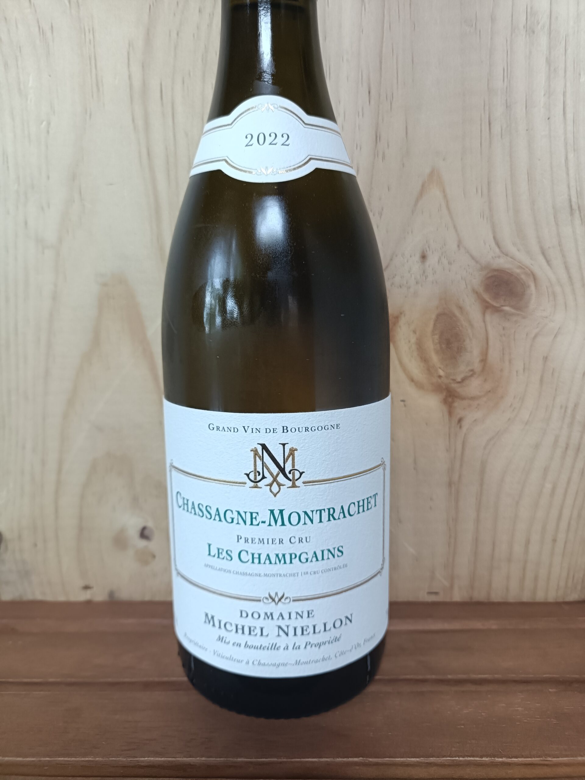 Michel Niellon Chassagne 1er Cru blanc Champ gains ▻ odex japan