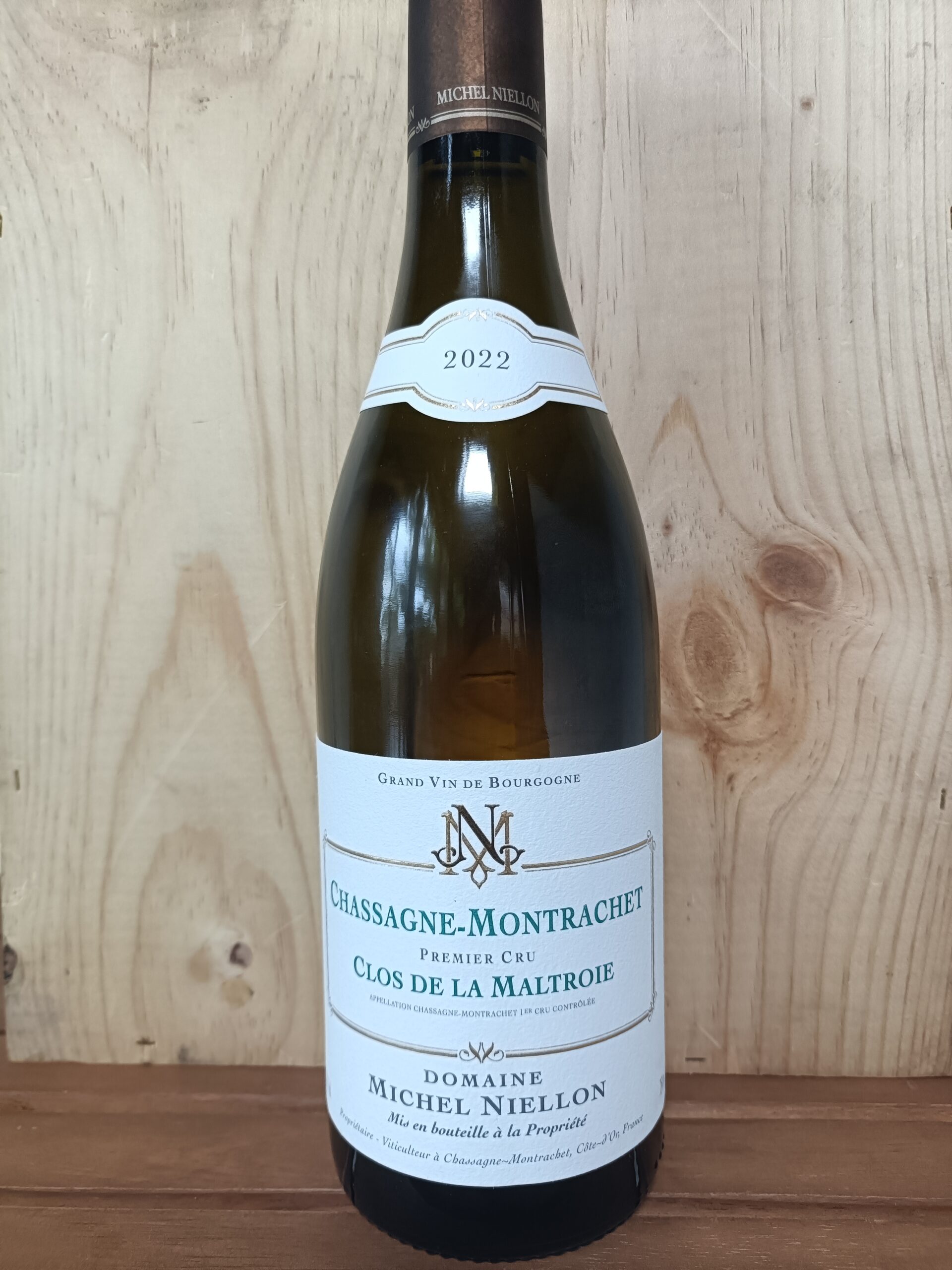 Michel Niellon Chassagne 1er Cru blanc Maltoie ▻ odex japan